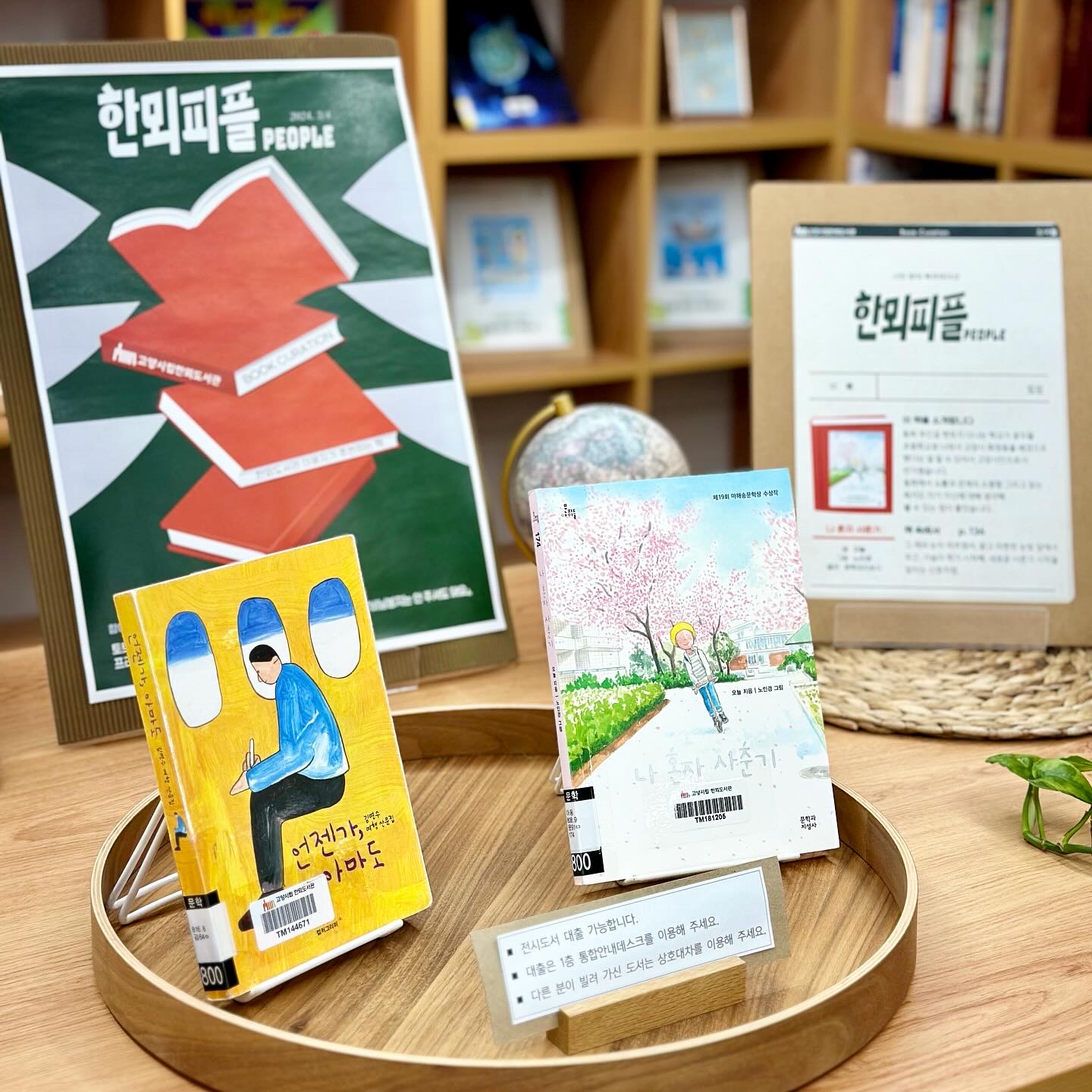 북큐레이션 전시 사진
